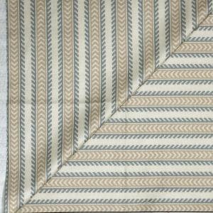 Siyaram's Festive Ceremony Collection Vertical Striped Pattern with "HEMP" blended Beige (Champagne) colour Unstitched Shirt Fabric - 1.6 Mts / VV2247