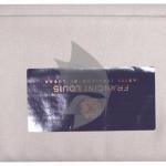 FRANCINI Luxury Italian Clothes with Terron Rayon Seashell (Pink) coloured & Solid pattern Unstitched Suit Fabric - 3.5 mts - MADE IN ITALY / VV2263