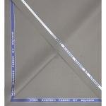 Raymond 45% Wool blended Grey (Umber) colour with Gabardine weave plain unstitched Suit Fabric - 3 Mts / VV2315