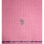 Raymond 35% Vicose blended Pink (Old Rose) colour with Jacquard Weaving Checkered Pattern unstitched Suit Fabric - 3 Mts / VV2318