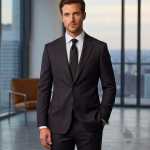 Raymond 35% Viscose blended Maroon (Snuff) colour Solid Pattern Unstitched Suit Fabric of 3.25 Mts / VV2343