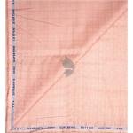 Siyaram's 100% Superfine Cotton with Jacquard weave Solid Pattern Peach (Pink) colour Unstitched Shirt Fabric of 1.60 Mts / VV2356S