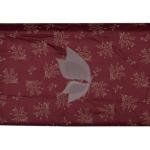 Siyaram's 100% Superfine Cotton Maroon colour with Printed Pattern Unstitched Shirt Fabric of 1.6 Mts / VV2360D