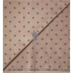 Raymond 100% Egyptian Giza Cotton (Premium Cotton) Beige (Umber) Printed Pattern Unstitched Shirt Fabric of 1.60 meters / VV2388AC