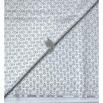 Raymond 100% Egyptian Giza Cotton (Premium Cotton) Grey Printed Pattern Unstitched Shirt Fabric of 1.60 meters / VV2388AK
