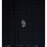 Raymond 100% Egyptian Giza Cotton (Premium Cotton) Black Printed Pattern Unstitched Shirt Fabric of 1.60 meters / VV2388C