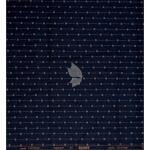 Raymond 100% Egyptian Giza Cotton (Premium Cotton) Dark Blue Printed Pattern Unstitched Shirt Fabric of 1.60 meters / VV2388I