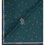 Raymond 100% Egyptian Giza Cotton (Premium Cotton) Green Printed Pattern Unstitched Shirt Fabric of 1.60 meters / VV2388J