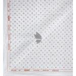 Raymond 100% Egyptian Giza Cotton (Premium Cotton) White Printed Pattern Unstitched Shirt Fabric of 1.60 meters / VV2388L