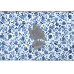 Raymond 100% Egyptian Giza Cotton (Premium Cotton) White Printed Pattern Unstitched Shirt Fabric of 1.60 meters / VV2388M