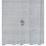 Raymond 100% Egyptian Giza Cotton (Premium Cotton) White Printed Pattern Unstitched Shirt Fabric of 1.60 meters / VV2388R