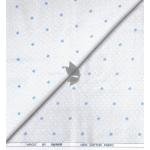 Raymond 100% Egyptian Giza Cotton (Premium Cotton) White Printed Pattern Unstitched Shirt Fabric of 1.60 meters / VV2388S