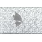 Raymond 100% Egyptian Giza Cotton (Premium Cotton) White Printed Pattern Unstitched Shirt Fabric of 1.60 meters / VV2388T