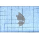 Raymond 100% Pure Linen Light Blue (Pale Blue) color Checkered Unstitched Shirt Fabric of 1.6 meters / VV2389AB