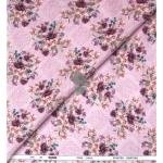 Raymond 100% Pure Linen Pink (Misty Rose) color Printed Unstitched Shirt Fabric of 1.6 meters / VV2389G