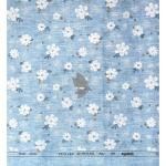 Raymond 100% Pure Linen Light Blue color Printed Unstitched Shirt Fabric of 1.6 meters / VV2389K