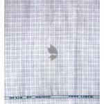 Raymond 100% Pure Linen White color Checkered Unstitched Shirt Fabric of 1.6 meters / VV2389Y