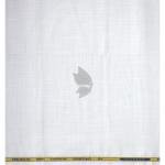 J.Hampstead Moretti Premium Egyptian Collection with 100% Giza Cotton White (Ivory) colour Self Design Pattern Unstitched Shirt Fabric of 1.6 mts / VV2390P