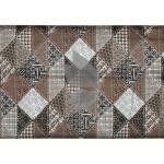 J.Hampstead 100% Pure Giza Cotton Printed pattern Multi colour Unstitched Shirt Fabric of 1.6 meters / VV2392D