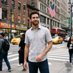 J.Hampstead Moretti 100% Pure Linen Fabric from "The Luxury Club of Italian Fusion Linen" with White Colour Plain Pattern Unstitched Shirt Fabric of 1.6 mts / VV2410