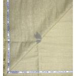 J.Hampstead Moretti 100% Pure Linen Fabric from "The Luxury Club of Italian Fusion Linen" with Beige (Khaki) Colour Plain Pattern Unstitched Shirt Fabric of 1.6 mts / VV2417