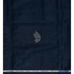 J.Hampstead Moretti Premium Egyptian Collection with 100% Giza Cotton Navy Blue colour Plain Pattern Unstitched Shirt Fabric of 1.6 mts - Made In Italy / VV2457