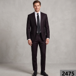 Raymond 45% Australian merino Wool blended Solid Pattern Brown (Snuff) Colour Unstitched Suit Fabric of 3.25 Mts / VV2475