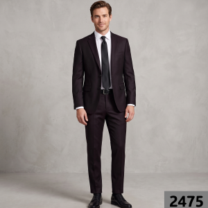 Raymond 45% Australian merino Wool blended Solid Pattern Brown (Snuff) Colour Unstitched Suit Fabric of 3.25 Mts / VV2475