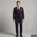 Raymond 45% Australian merino Wool blended Solid Pattern Brown (Snuff) Colour Unstitched Suit Fabric of 3.5 Mts / VV2476