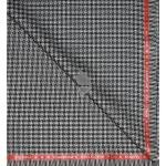 Raymond 45% Australian Merino Wool blended Champion's Collection with Checkered Pattern and All Weather Sustainable Black Colour Unstitched Trouser Fabric of 1.25 Mts / VV2477