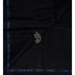 Siyaram's 100% Pure Linen 40 Lea Plain Black Colour Unstitched Shirt Fabric - 1.60 Mts / VV2491