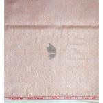 Siyaram's "Revista Collection" 100% Pure Royal Linen 60 Lea Jacquard Pink (Peach) colour Unstitched Shirt Fabric of 1.60 mts / VV2496