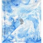 Siyaram's Royale Linen 100% Linen with 60 Lea count Digital Printed Blue (Azure) Colour Unstitched Shirt Fabric of 1.6 Meters / VV2506