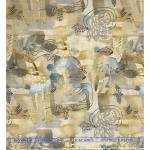 Siyaram's Royale Linen 100% Linen with 60 Lea count Digital Printed Beige Colour Unstitched Shirt Fabric of 1.6 Meters / VV2509