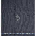 J.Hampstead Moretti Premium Egyptian Collection with 100% Giza Cotton Grey Colour Jacquard Pattern Unstitched Shirt Fabric of 1.6 mts - Made In Italy / VV2520