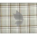 J.Hampstead Moretti Premium Egyptian Collection with 100% Giza Cotton Green (Sage) Colour Checkered Pattern Unstitched Shirt Fabric of 1.6 mts - Made In Italy / VV2525