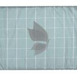 J.Hampstead Moretti Premium Egyptian Collection with 100% Giza Cotton Green (Sea Green) Colour Checkered Pattern Unstitched Shirt Fabric of 1.6 mts - Made In Italy / VV2526