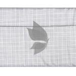 J.Hampstead Moretti Premium Egyptian Collection with 100% Giza Cotton Grey (Seashell) Colour Checkered Pattern Unstitched Shirt Fabric of 1.6 mts - Made In Italy / VV2528