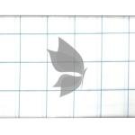 J.Hampstead Moretti Premium Egyptian Collection with 100% Giza Cotton White Colour Checkered Pattern Unstitched Shirt Fabric of 1.6 mts - Made In Italy / VV2529