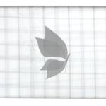 J.Hampstead Moretti Premium Egyptian Collection with 100% Giza Cotton White Colour Checkered Pattern Unstitched Shirt Fabric of 1.6 mts - Made In Italy / VV2534