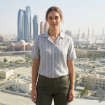 J.Hampstead Moretti Premium Egyptian Collection with 100% Giza Cotton Grey (Sage) Colour Striped Pattern Unstitched Shirt Fabric of 1.6 mts - Made In Italy / VV2552