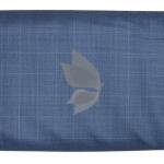 Raymond 45% Australian merino wool blended with Special Finish Checkered Pattern Blue colour Unstitched Trouser Fabric of 1.25 meters / VV2606