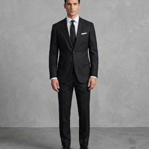 Raymond 35% Viscose Blended Roll Grey colour Solid Pattern Unstitched Suit Fabric of 3.25 meters / VV2610