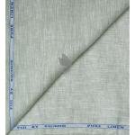 Raymond 100% Pure Linen from "FIJI" with "Double Wrap Weaving" Green colour Plain Unstitched Shirt Fabric of 1.70 meters / VV2632