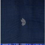 Raymond Luxurious fabrics with Super 120's Wool with 70% wool "Luxolite" Collection Navy Blue colour Checkered Unstitched Suit Fabric of 3.5 Mts / VV2648
