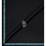 Raymond Extendo collection made with 51% wool, 28% cool max, stretch fabric Black Jacquard for comfort unstitched trouser fabric of 1.3 Mts / VV2681