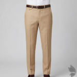 Raymond "Upmaze" collection soft Australian merino fabric wool blend Beige Jacquard unstitched trouser fabric of 1.25 Mts / VV2703