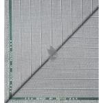 Raymond "Rovigo" collection Viscose blended fabric with Grey colour Striped pattern unstitched trouser fabric of 1.3 Mts / VV2721