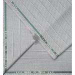 Raymond "Rovigo" collection Viscose blended fabric with Grey colour Striped pattern unstitched suit fabric of 3.5 Mts / VV2722