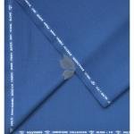 Raymond "Champions" collection Super 90's merino wool with stretch Blue color Solid pattern unstitched Suit fabric of 3.5 meters / VV2736